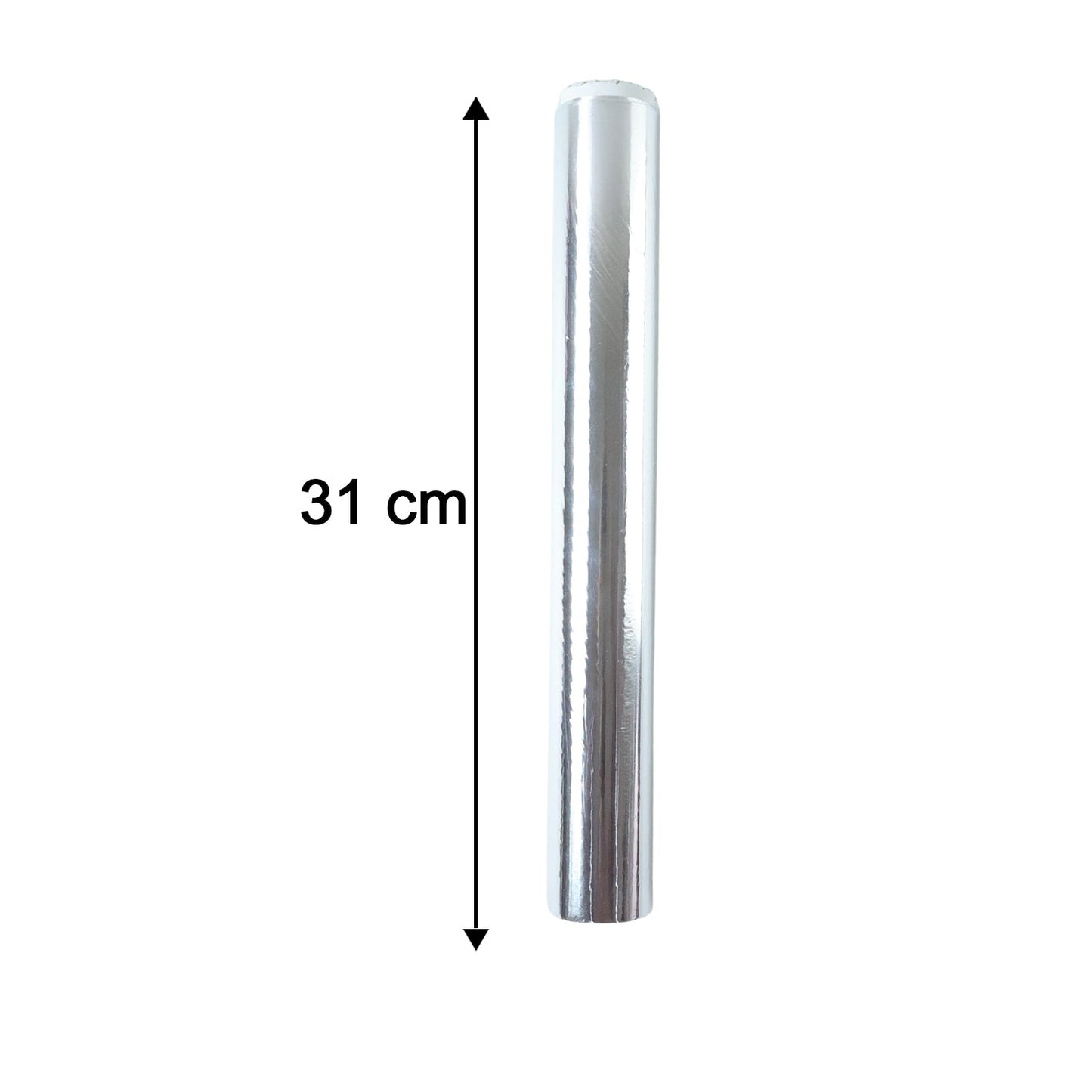 Long aluminium foil roll for food wrapping, baking, and grilling