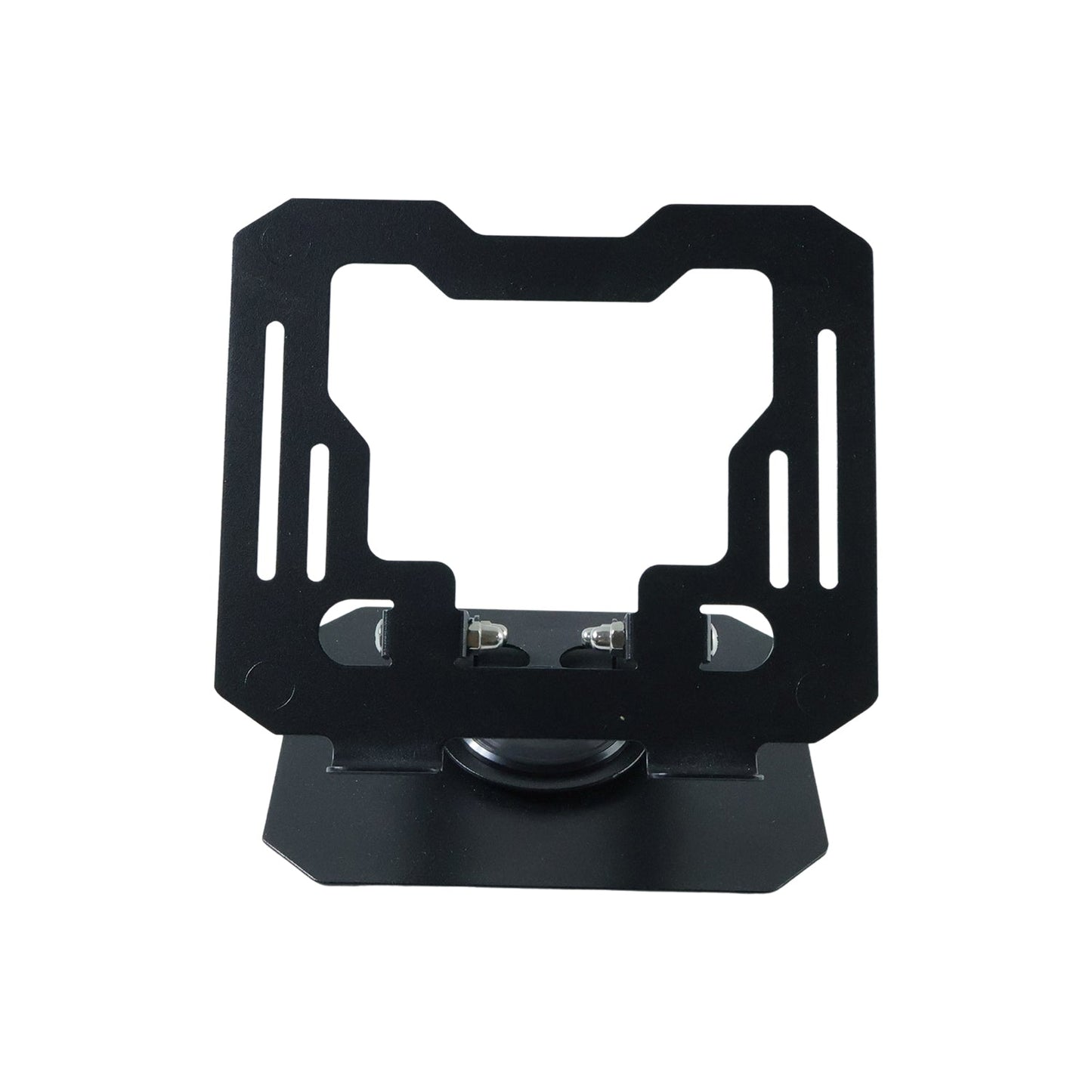 Modern metal stand for tablets and mobile devices, foldable and stable