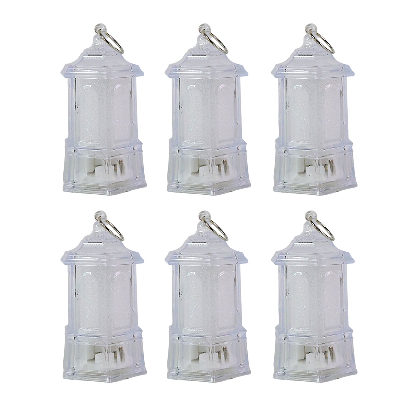 Warm white LED decorative hanging lantern candles perfect for festival and wedding decor