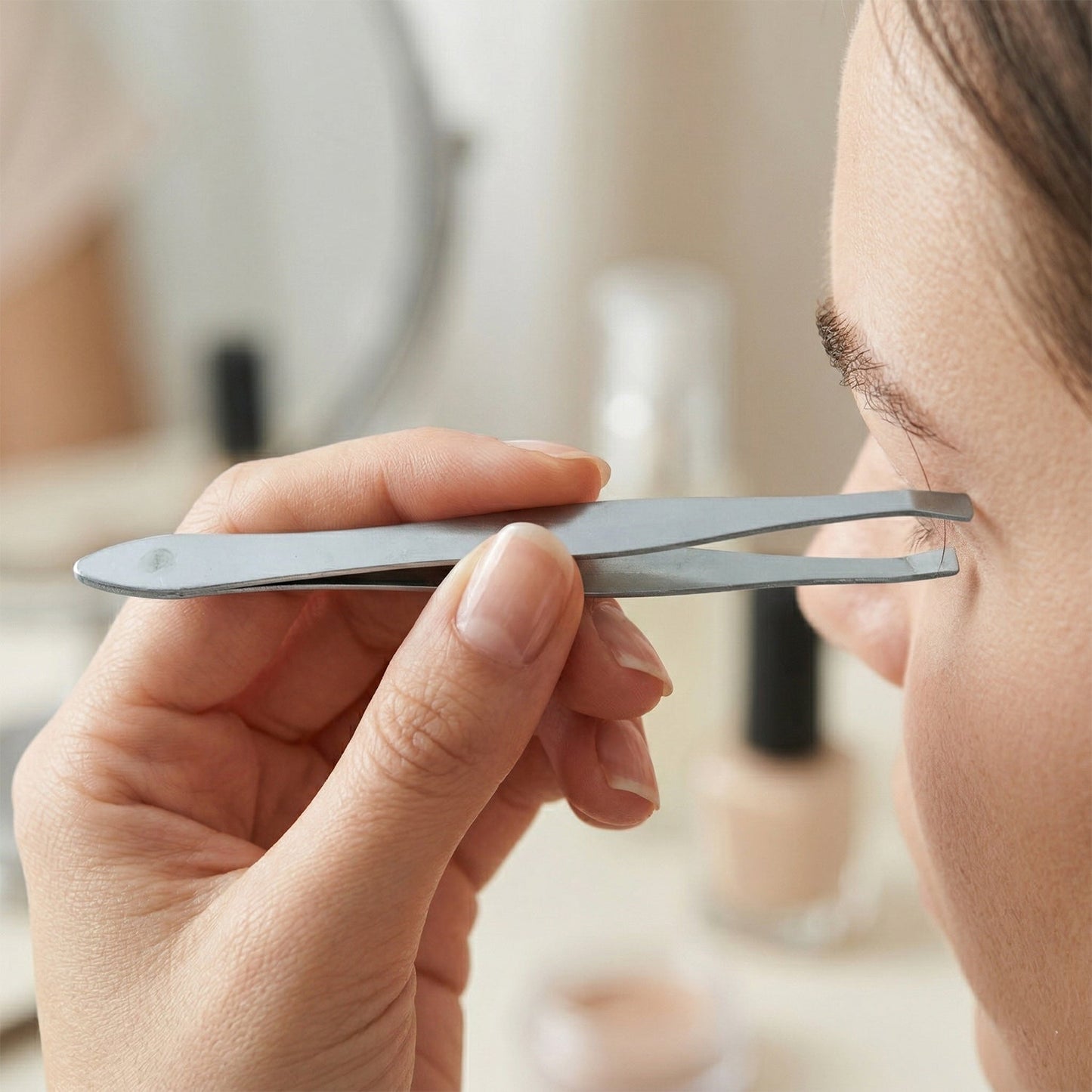 Manicure and pedicure tools set for home and travel
