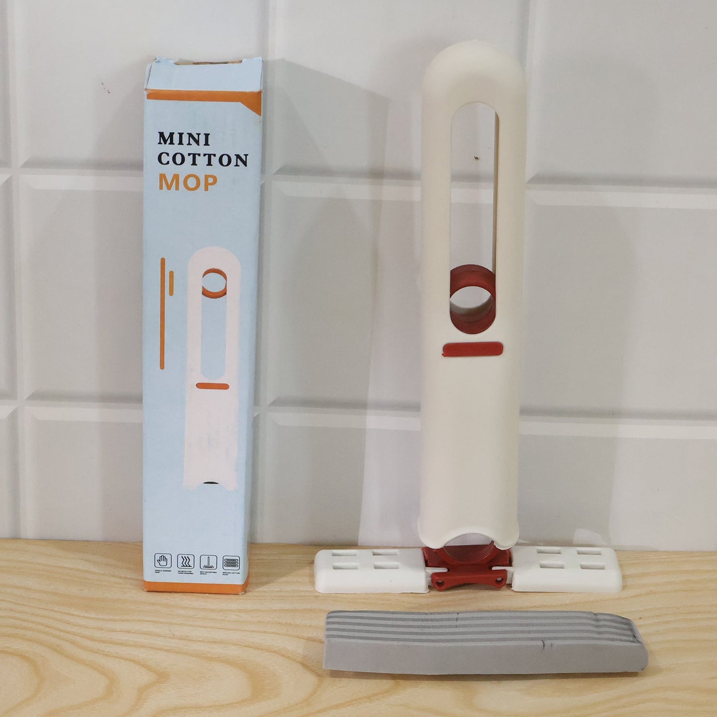 Mini Mop – Portable Self-Squeeze PVA Sponge for Home |