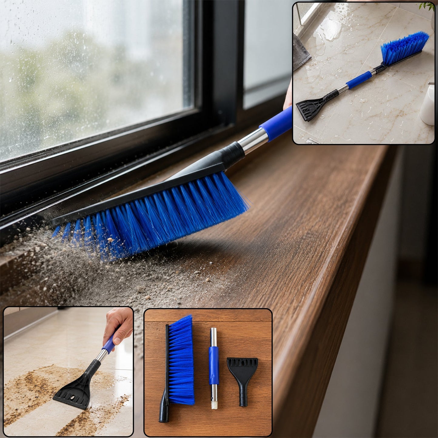 Multipurpose Cleaning Brush, Dual Function for Deep Cleaning
