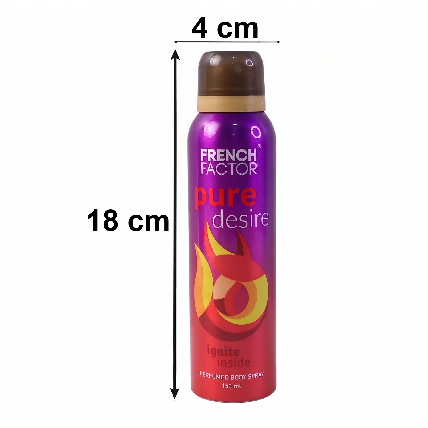 Stylish body spray for freshness and personal grooming