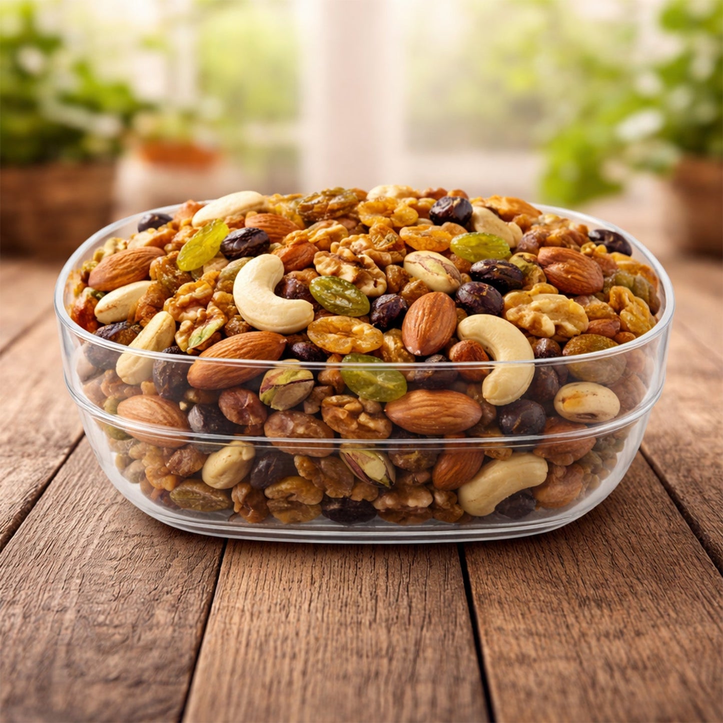 Multipurpose clear bowl set ideal for serving and storing food