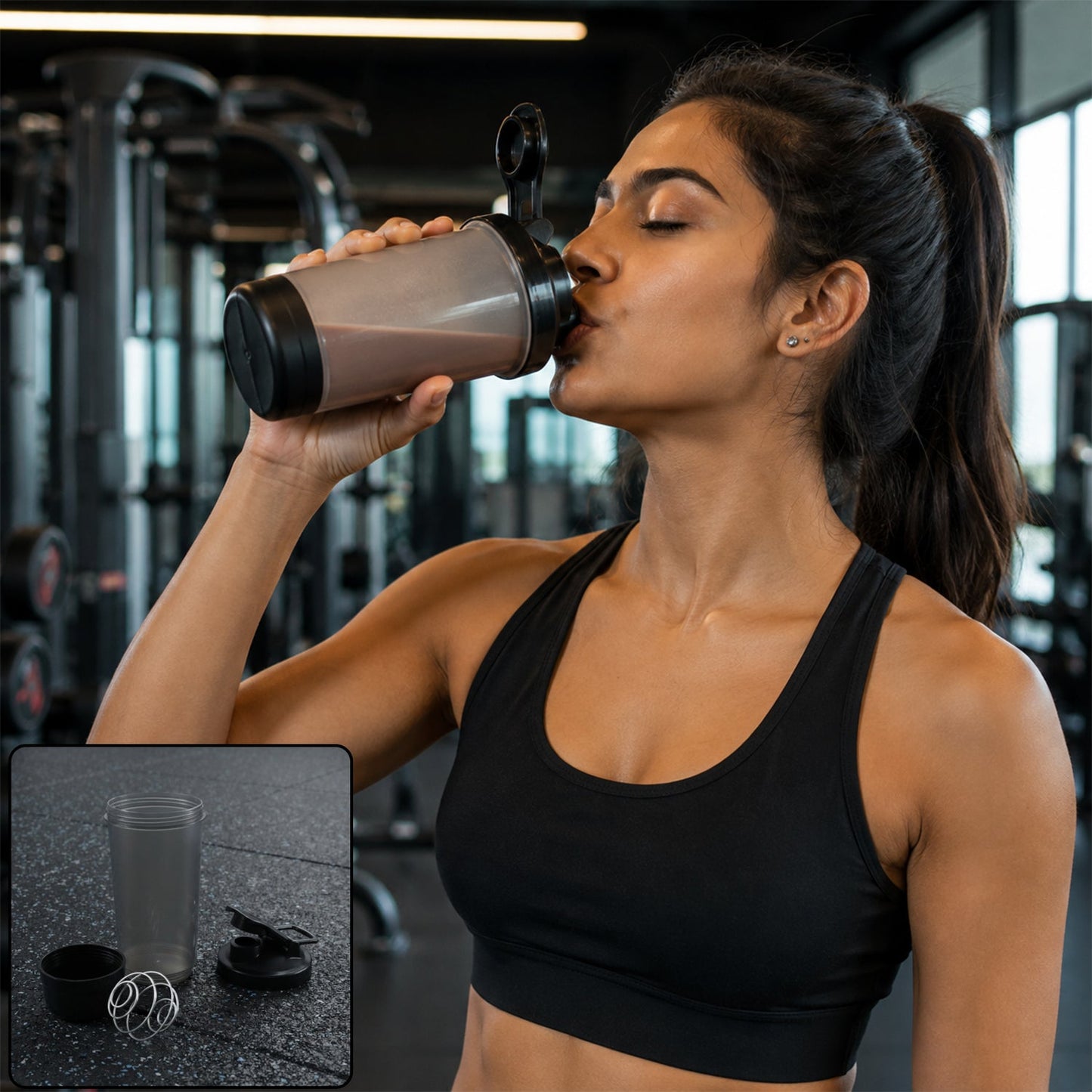 Gym Shaker Bottle – Leakproof & BPA Free for Protein | Own Hydrate