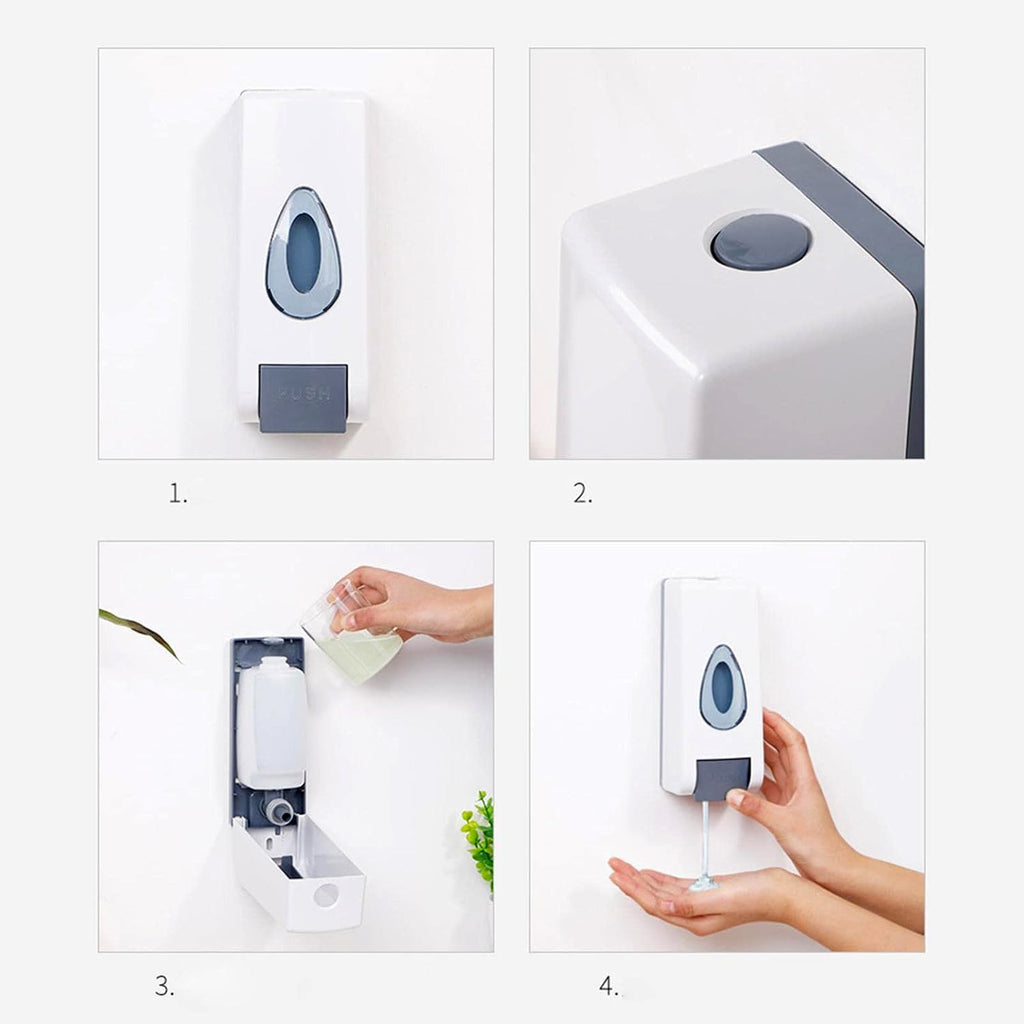 Wall Mounted Liquid Soap Dispenser - specs detail shot
