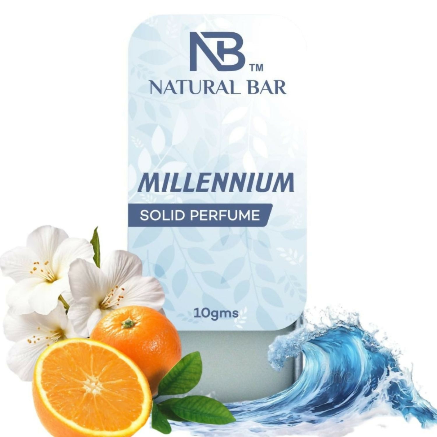 Millennium Solid Perfume, Alcohol Free Long Lasting Fragrance for Male and Female (10gms)