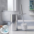 Premium Toilet Cleaning Brush with Holder Set (1 Pc)