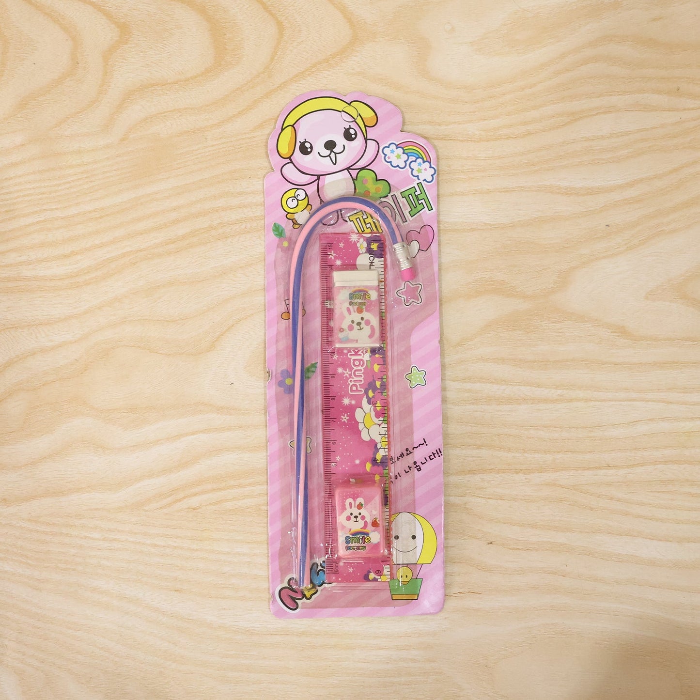 Kids Stationery Set – Fun Pink Design for School & Gifting