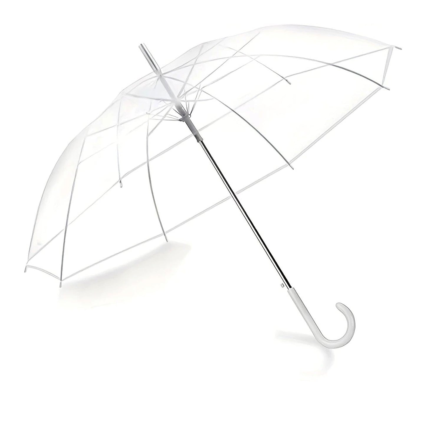 Bubble style transparent dome canopy design providing full rain coverage