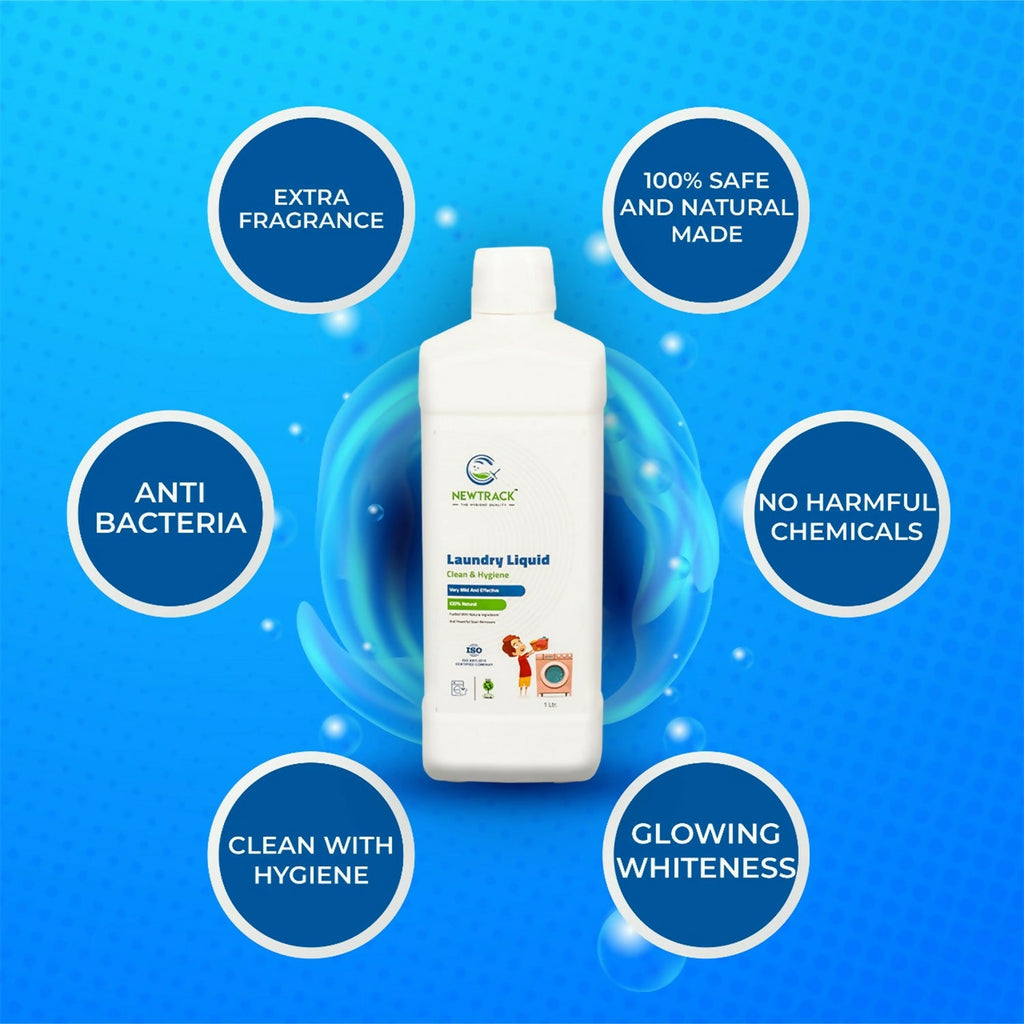 Laundry Liquid for Machine & Bucket Wash – Deep Cleaning, Fabric Care