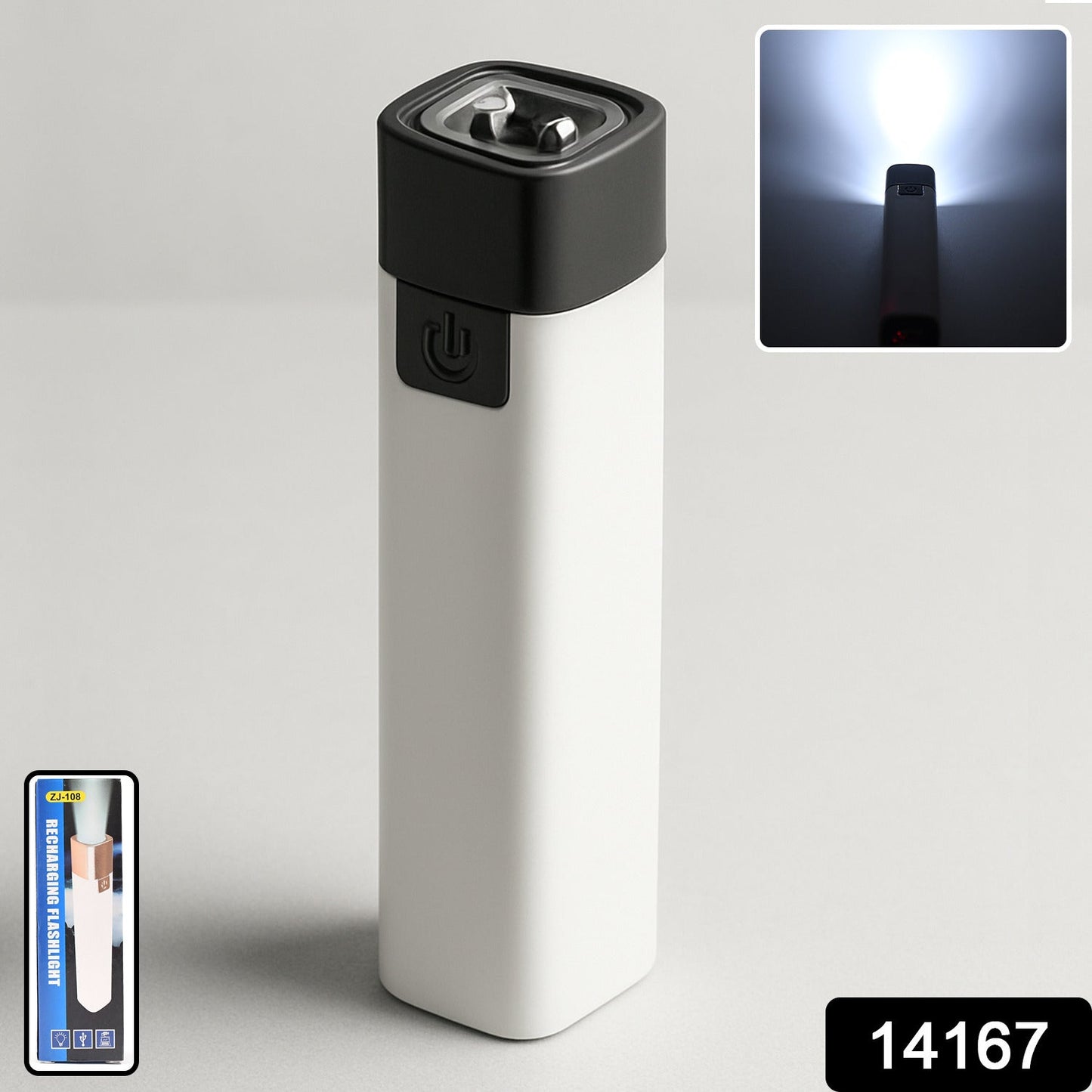 Smart rechargeable torch ideal for gifting and daily use