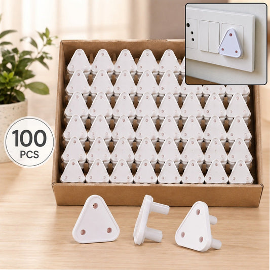 Baby Safety Socket Cover – 100 Pc Outlet Plug Protector | Velva Baby