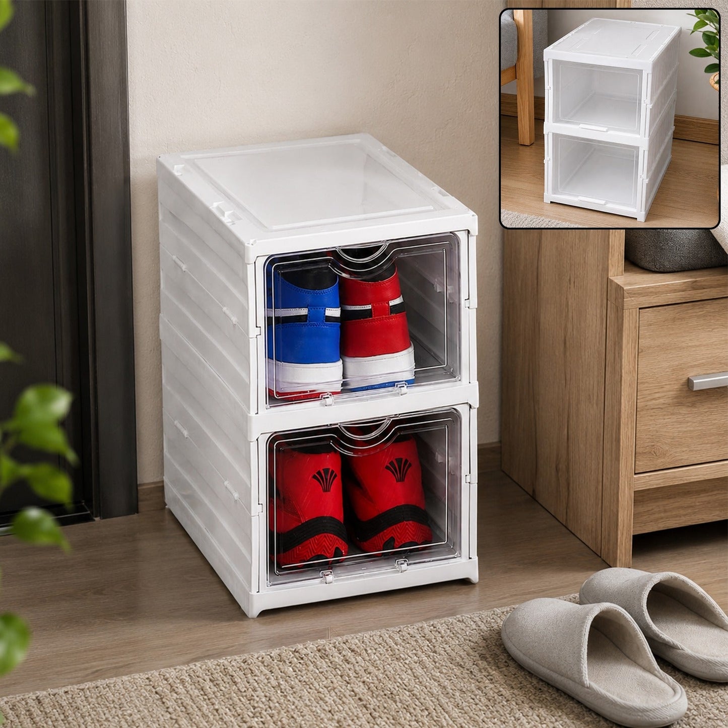 Stackable Storage Rack – Multifunctional & Foldable Organiser | Organivo