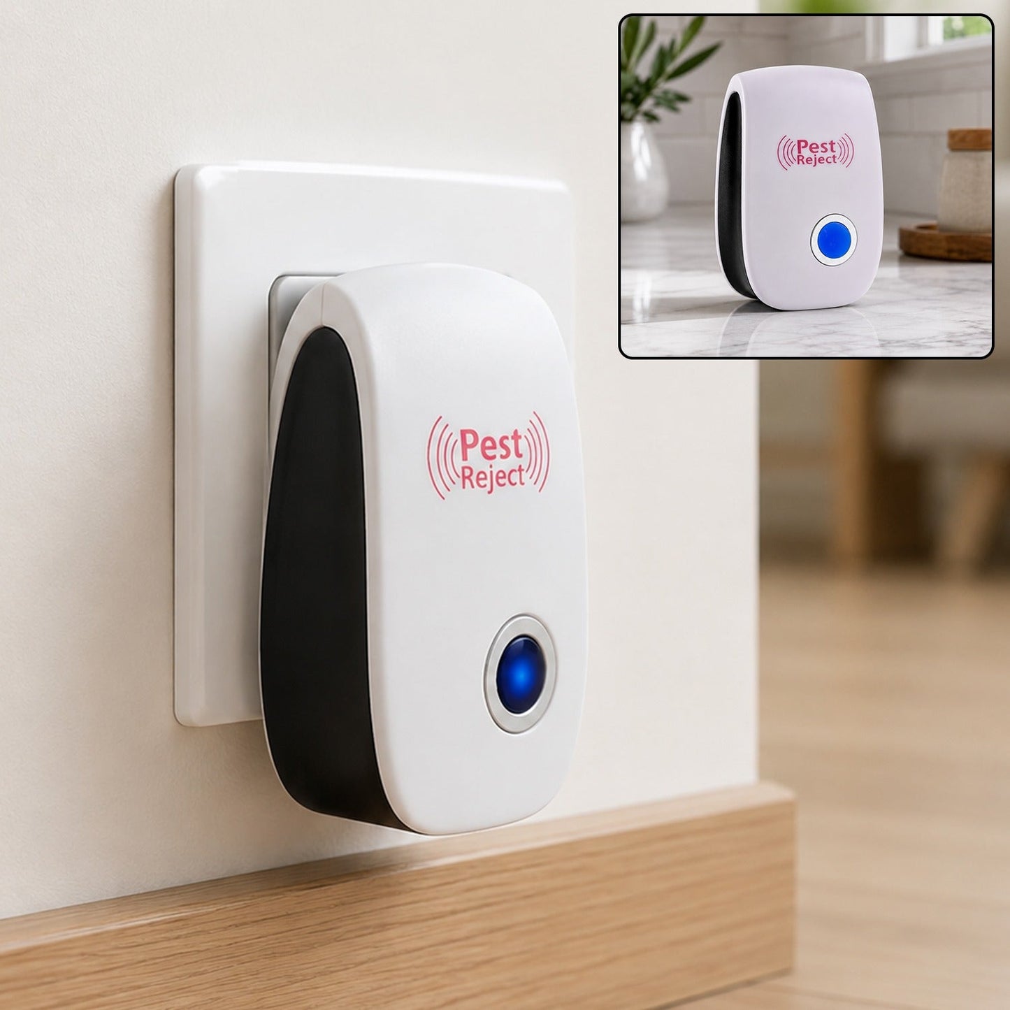 Ultrasonic Pest Repeller for Home Safe Effective