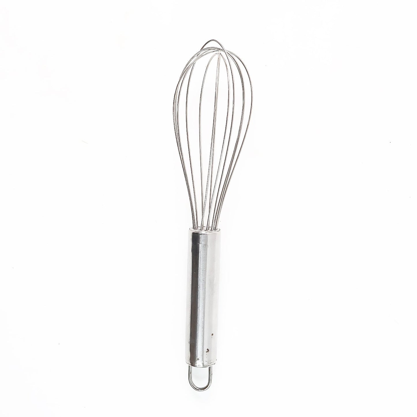 Professional quality stainless steel balloon whisk for kitchen use