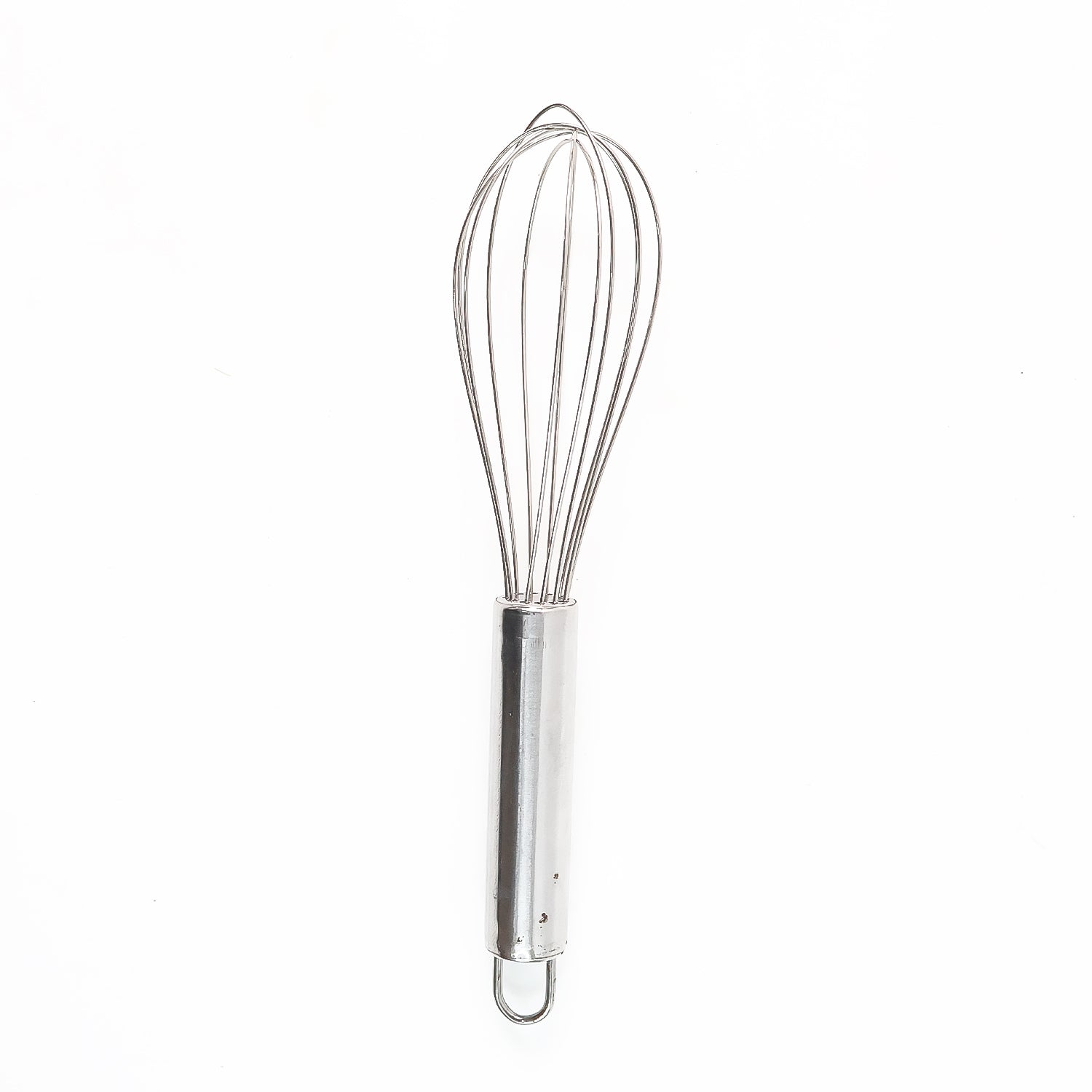 Professional quality stainless steel balloon whisk for kitchen use