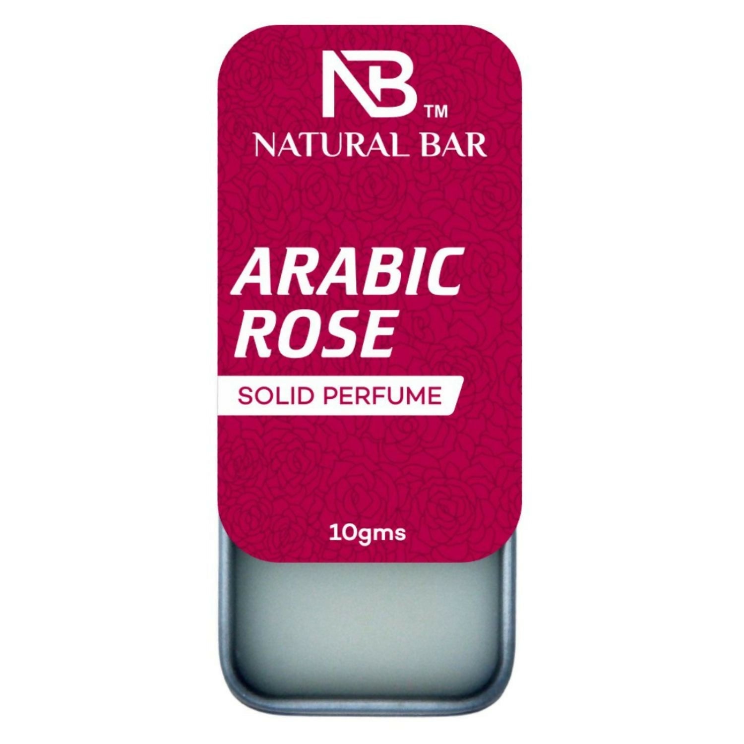 Arabic Rose Solid Perfume, Alcohol Free Long Lasting Fragrance for Male and Female (10gms)