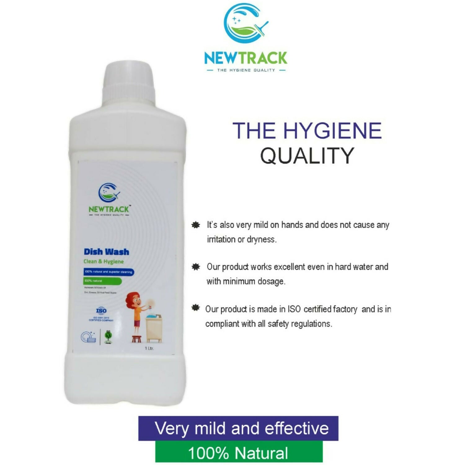 Dish Wash Liquid for Utensil Cleaning – Tough on Grease, Gentle on Hands