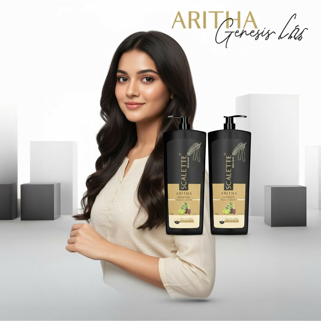 Scalette Aritha Genesis Shampoo With Conditioner In 1, for Natural Care, Shine & Healthy-Looking Hair