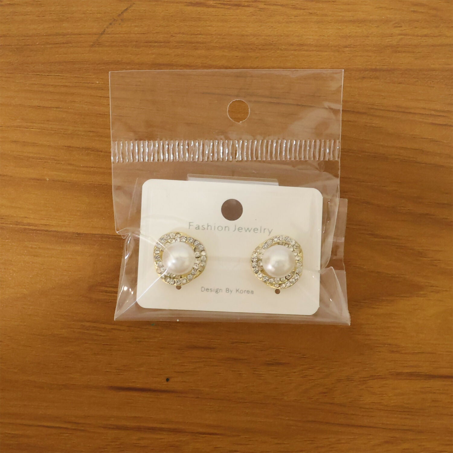 Korean Style Pearl Floral Stud Earrings for Women & Girls