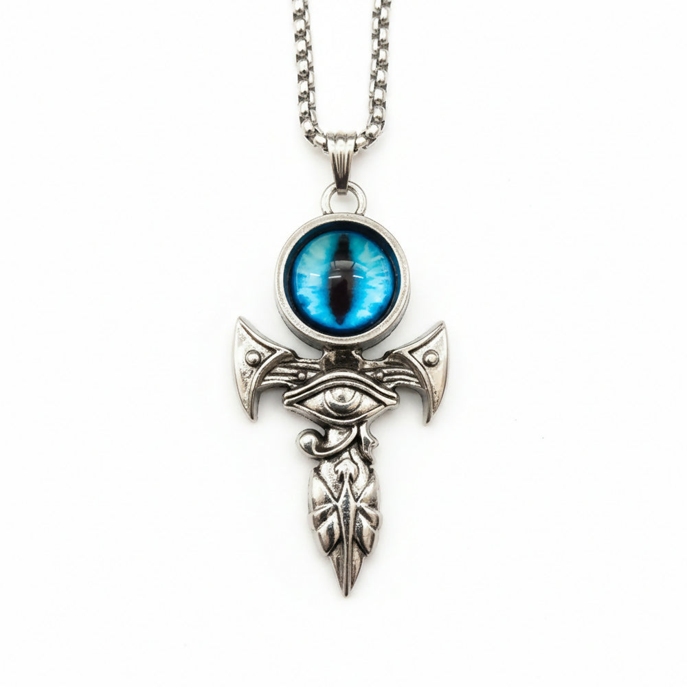 Mystic Dragon Eye Pendant Chain