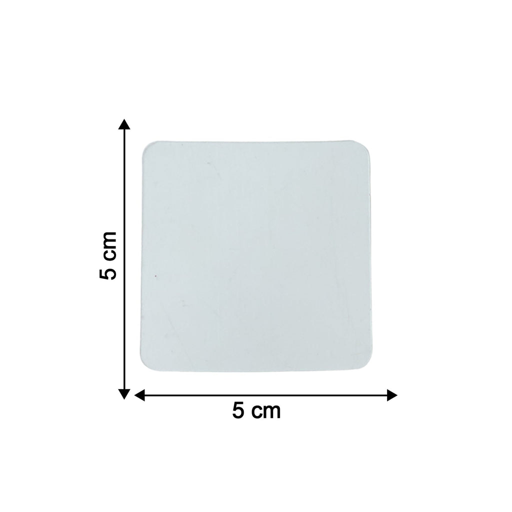 Double Side Sticker Size 5x5 cm Dimensions