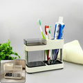 Multipurpose Toothbrush & Toothpaste Stand Holder (1 Set)