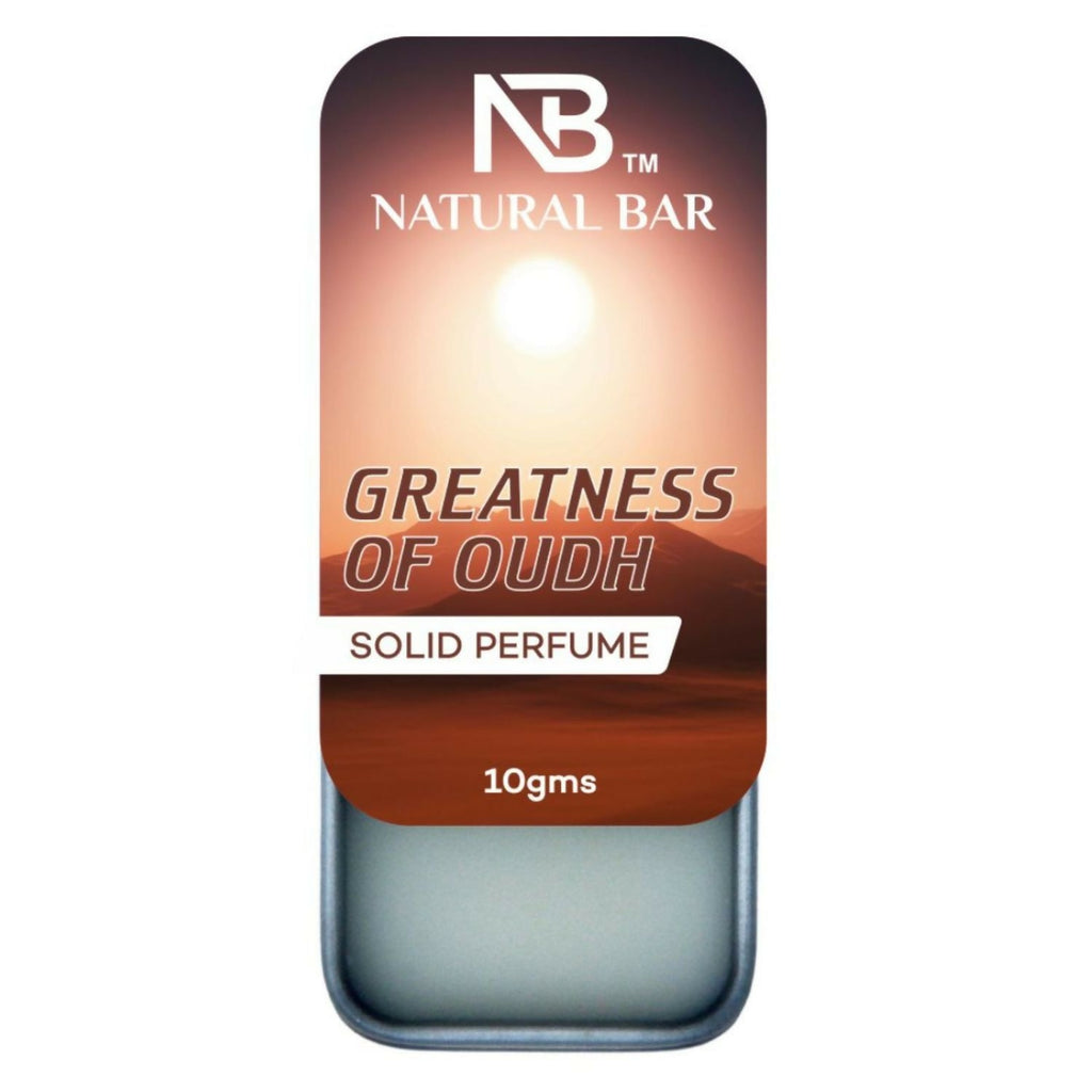 Greatness Of Oud Solid Perfume, Alcohol Free Long Lasting Fragrance for Male and Female (10gms)