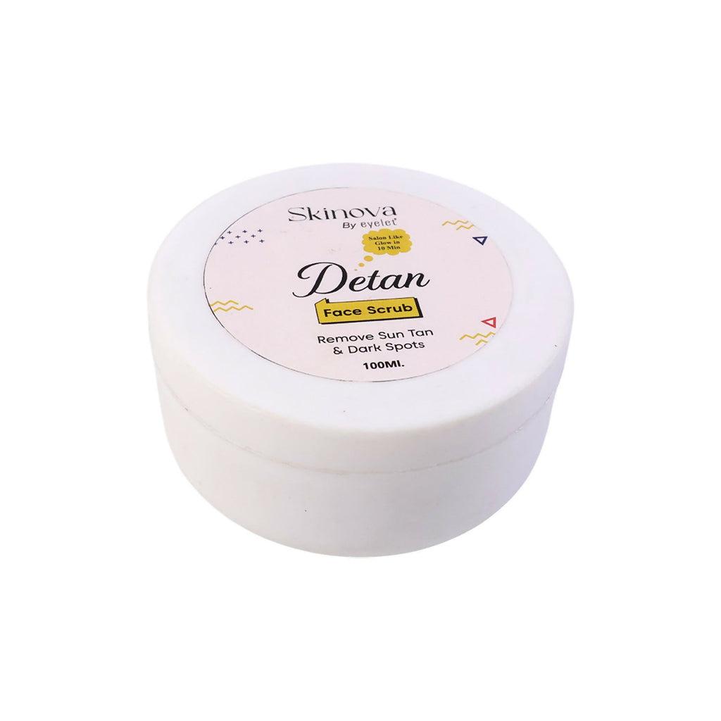 Eyelet Detan Face Scrub for Sun Tan & Dark Spots Removal (100Ml)