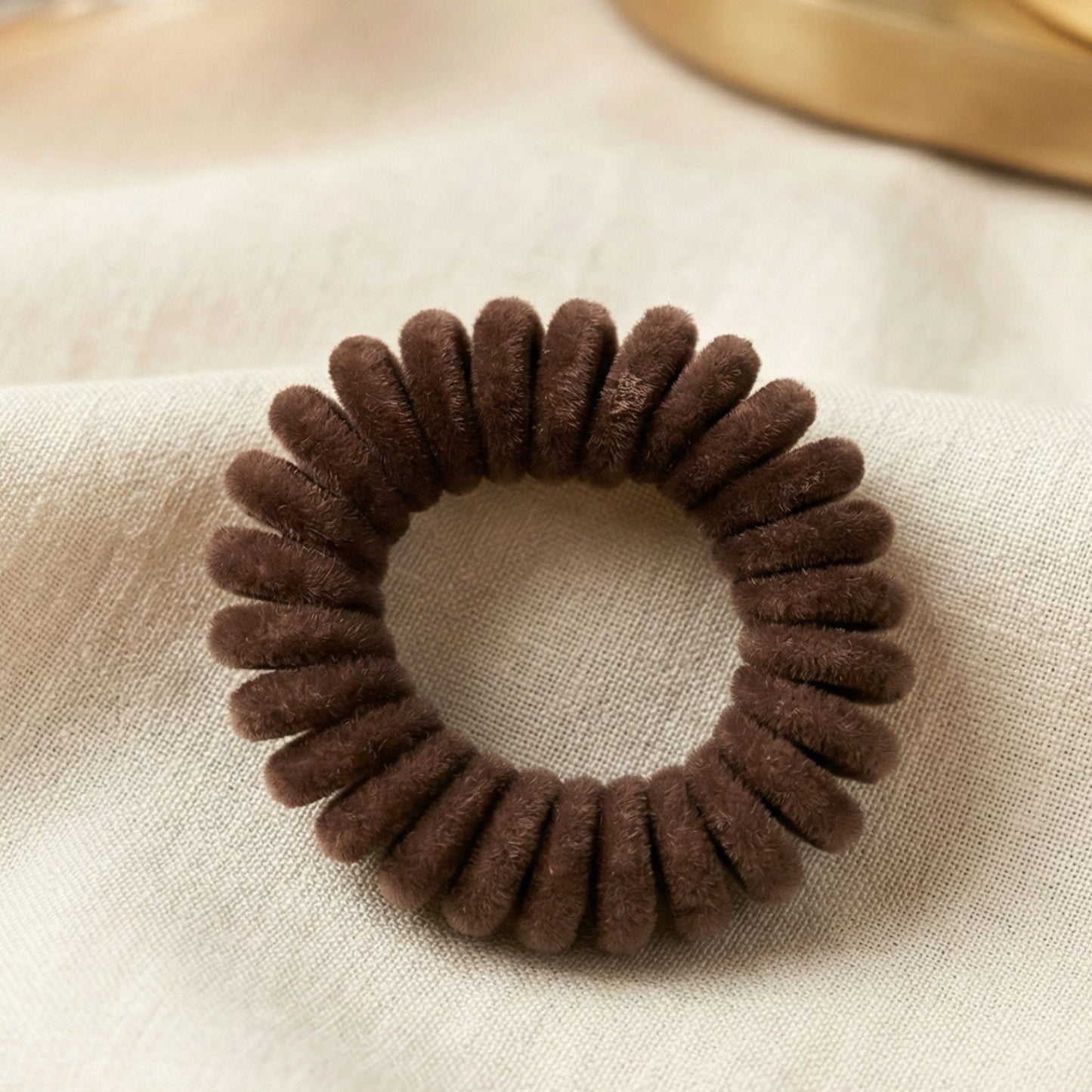 Ponytail holder telephone wire style hair band