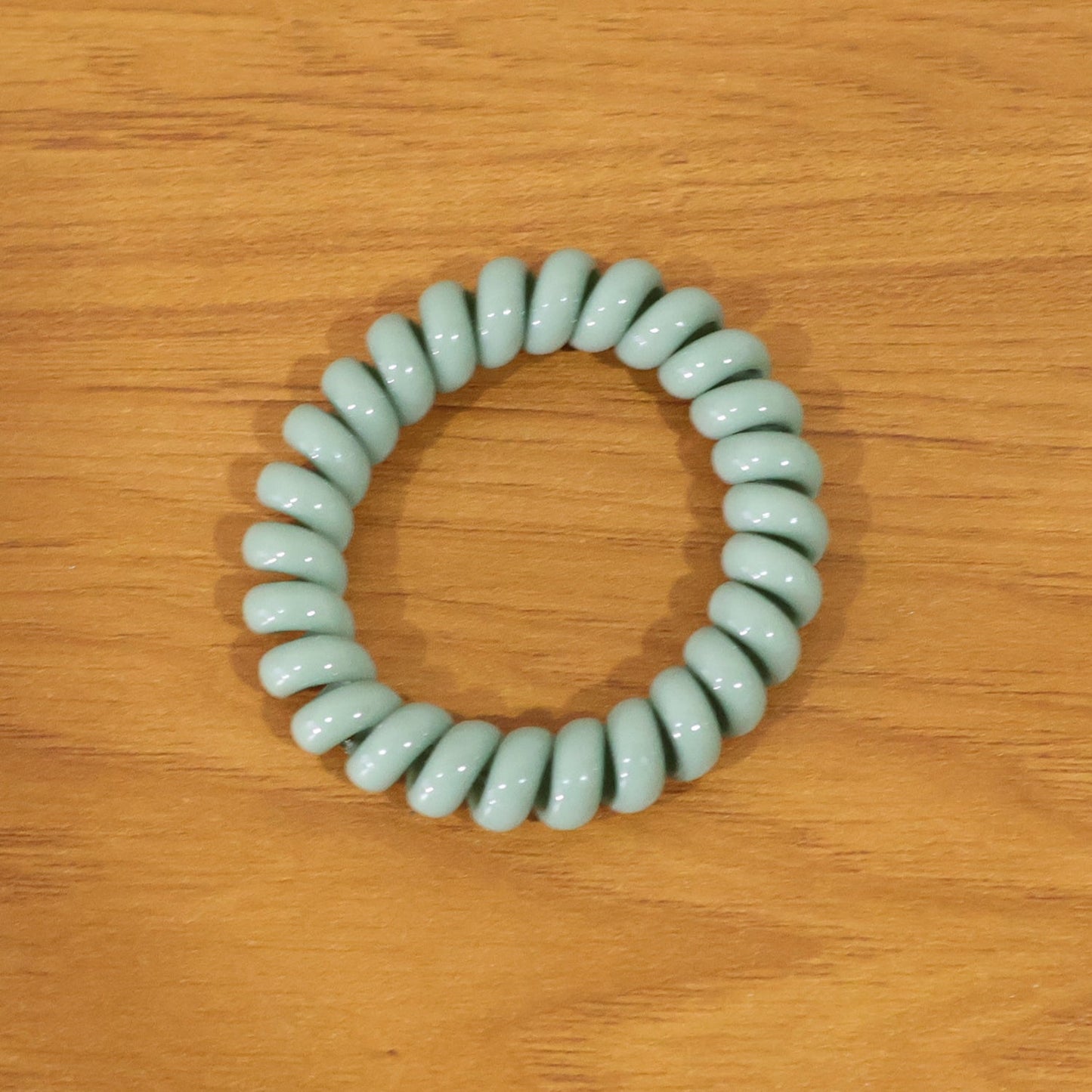 Soft Stretchable Telephone Wire Hair Bands – No Crease & Waterproof
