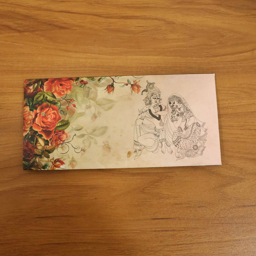 Designer A4 Size Money Gift Envelopes with Peacock Feather & Floral Patterns for Wedding, Festive & Cash Gifting – Pack of 10