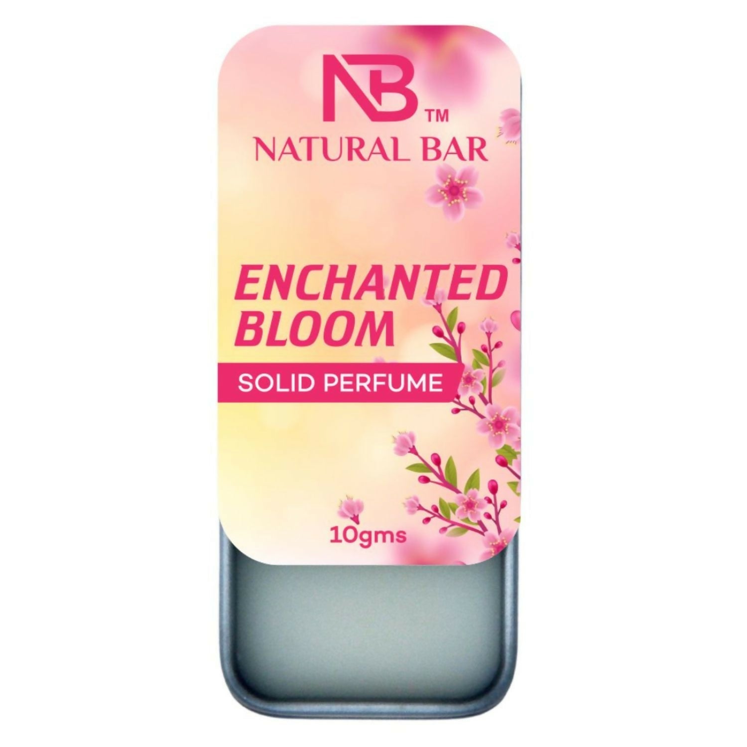 Enchanted Bloom Solid Perfume, Alcohol Free Long Lasting Fragrance for Male and Female (10gms)