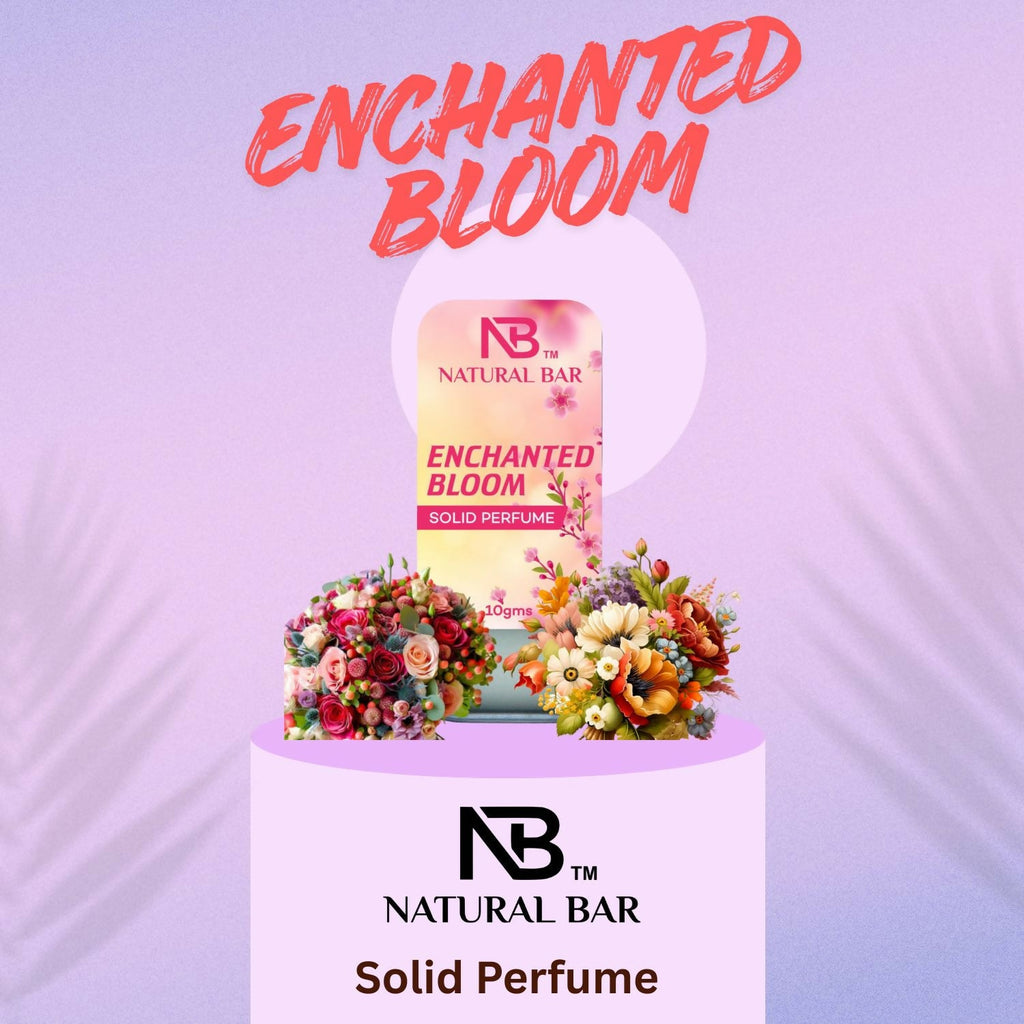 Enchanted Bloom And Oceanic Mist Solid Perfume Combo, Alcohol Free Cologne Strong & Lasting Fragrance, Gifting for Him & Her (10gms/2Pc)
