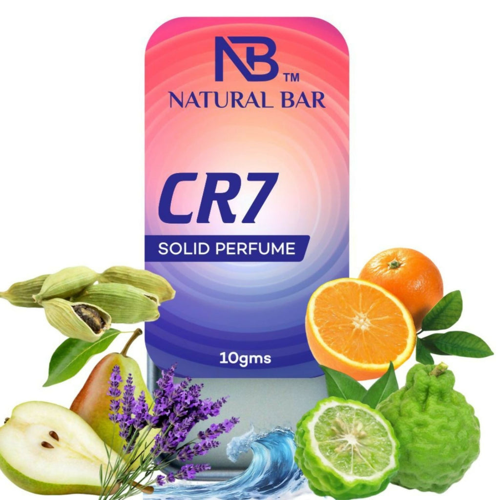 Cr7 Solid Perfume, Alcohol Free Long Lasting Fragrance for Male and Female (10gms)