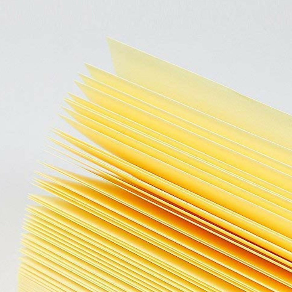 Self Yellow Sticky Note 3 x5 inch Pad with Strong Adhesive for Office, School, Home & Study Use (80Sheets,Pack Of 6)