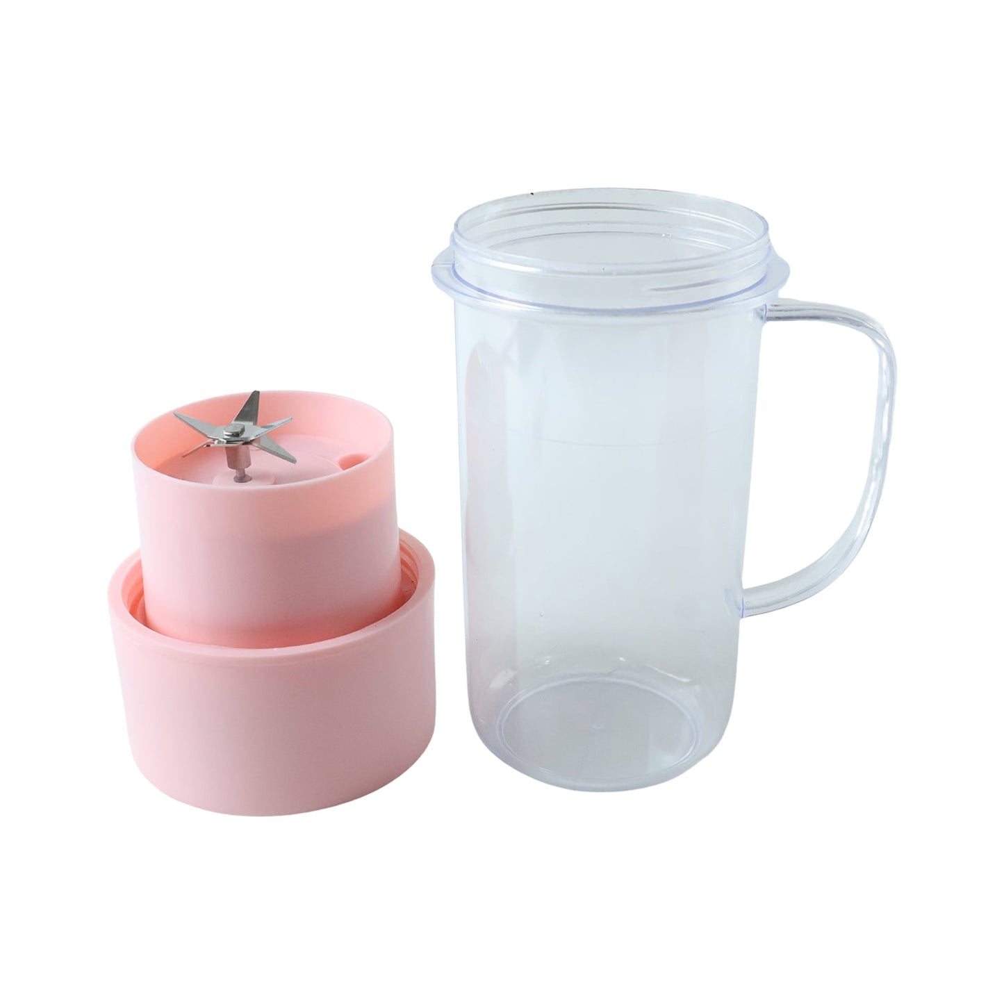 Portable Kitchen Juicer 340 ML USB Rechargeable Blender for Home (1 Pc)