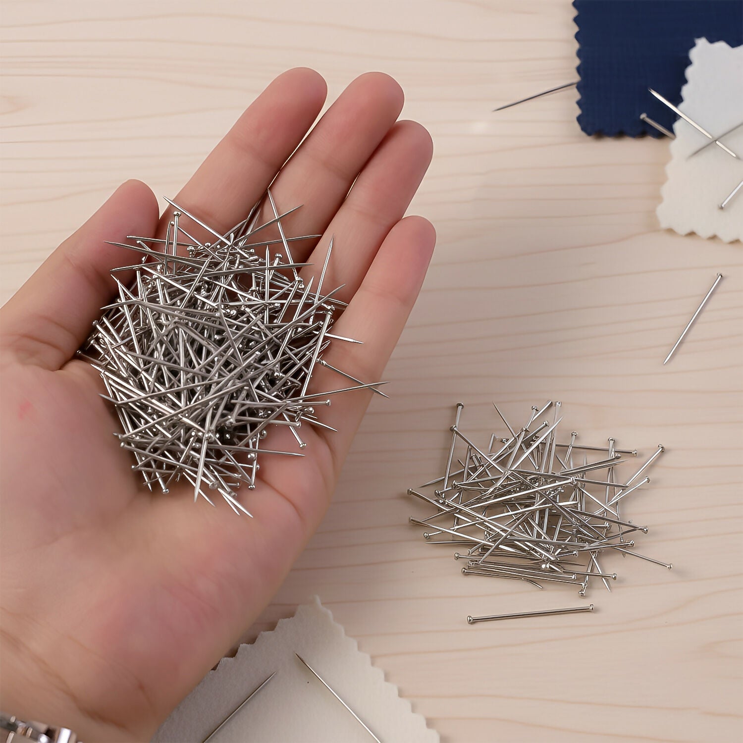 Steel Tachani for Notice Board, Fabric and Craft Use (50 Gm)