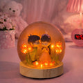 Romantic Couple Dome Lamp for Bedroom, Table & Gift Decor