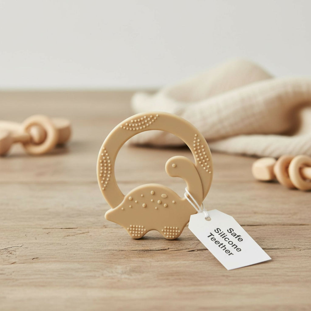 Ring Baby dinosaur shaped Baby teether