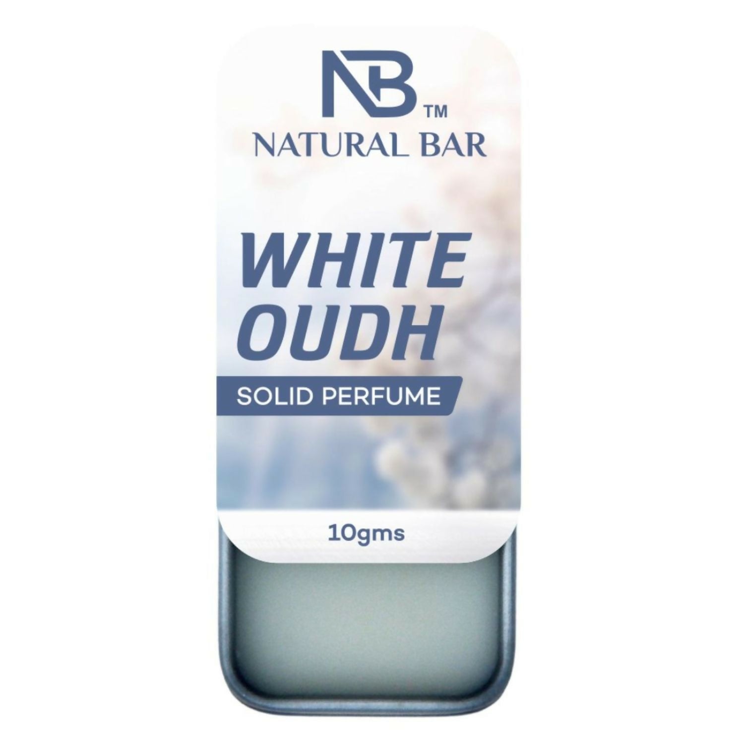 White Oudh Solid Perfume, Alcohol Free Long Lasting Fragrance for Male and Female (10gms)
