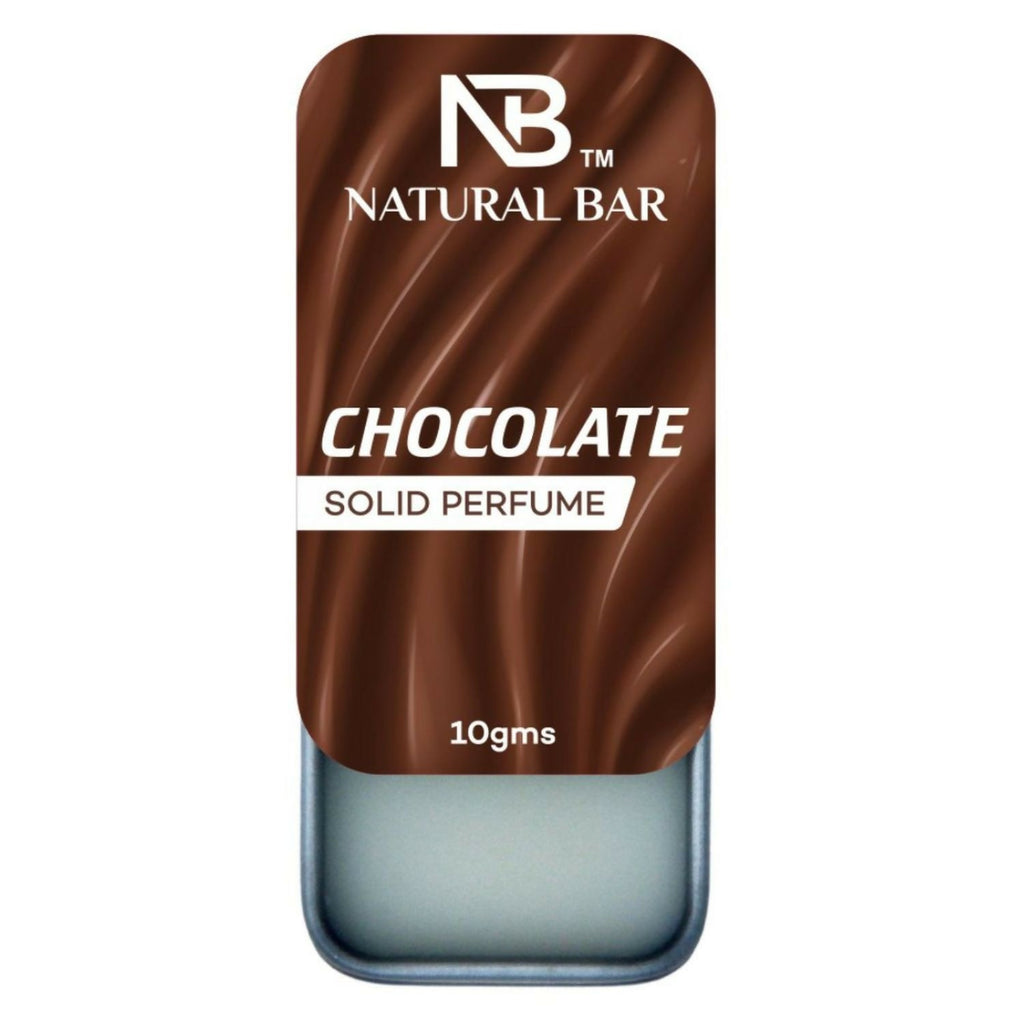 Chocolate Solid Perfume, Alcohol Free Long Lasting Fragrance for Male and Female (10gms)