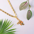 Lord Krishna Pendant with Chain – Eternal Divine Charm Necklace