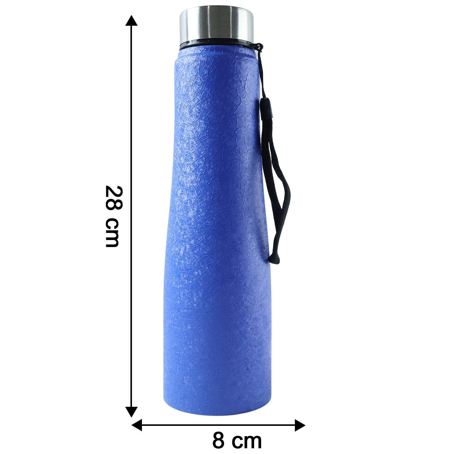 Custom Classic Stainless Steel Water Bottle Blue Color (1000 ML, 1 Piece)