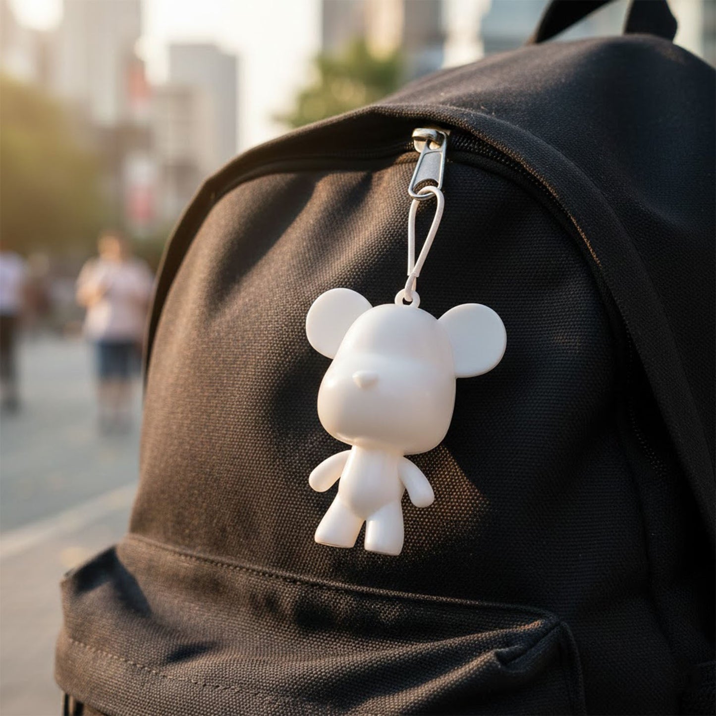 Stylish bear keychain for key holder and decoration