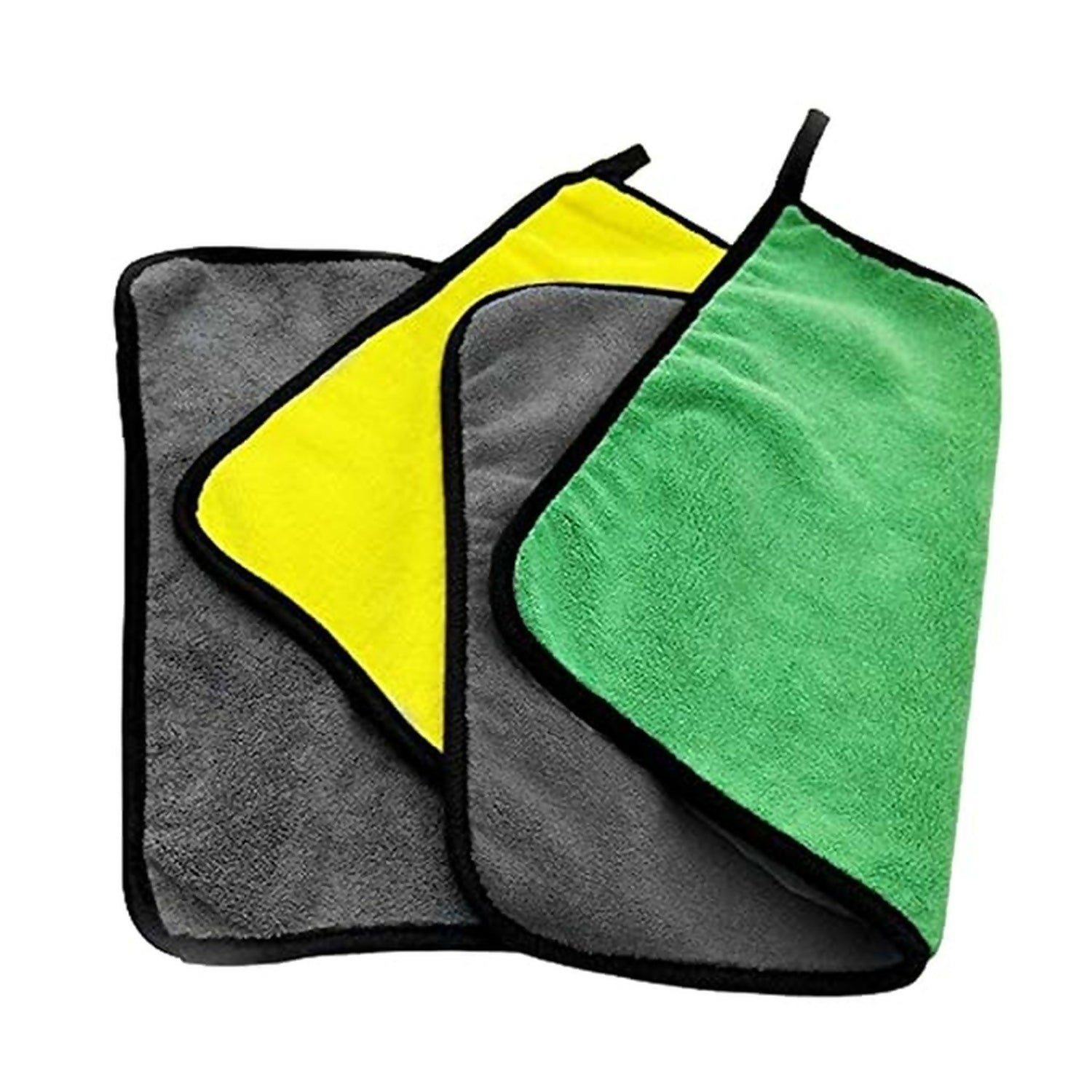 Microfiber Cleaning Cloth Pack Of 3 for Car Care Home Cleaning and Detailing Use