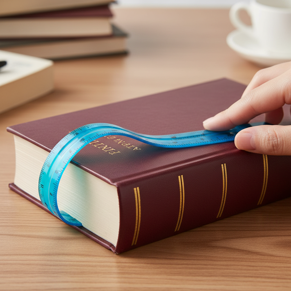 Flexible Ruler Scale 30 cm | Folding Measuring Ruler, Pack of 2 - Image 3