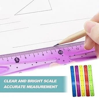 Flexible Ruler Scale 30 cm | Folding Measuring Ruler, Pack of 2 - Image 5